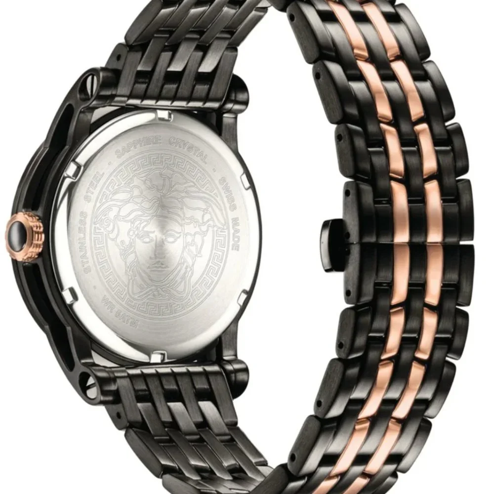 Versace Black Empire 43mm Watch